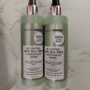 REVENTIN CLINICAL RESULTS TEA TREE AND WITCH HAZEL TONER.